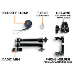 Suport Smartphone Deeper - Barca si Caiac, Fixare Sigura - 5