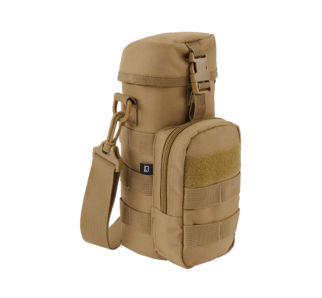 Suport Sticla Molle II Camel Brandit - Acces Rapid