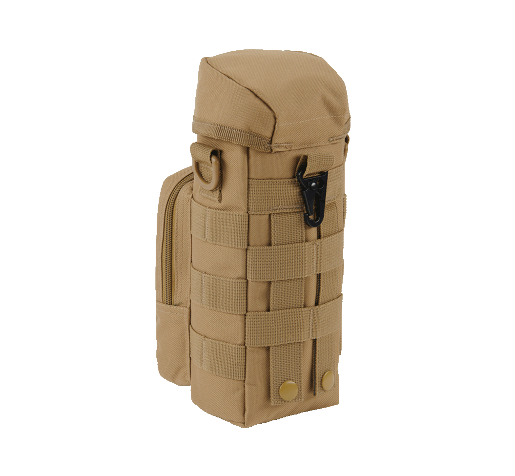 Suport Sticla Molle II Camel Brandit - Acces Rapid