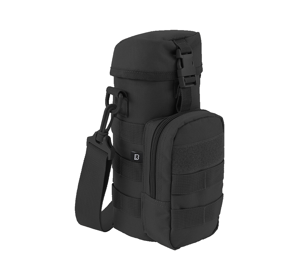 Suport Sticla Molle II Negru Brandit - Fixare Sigura
