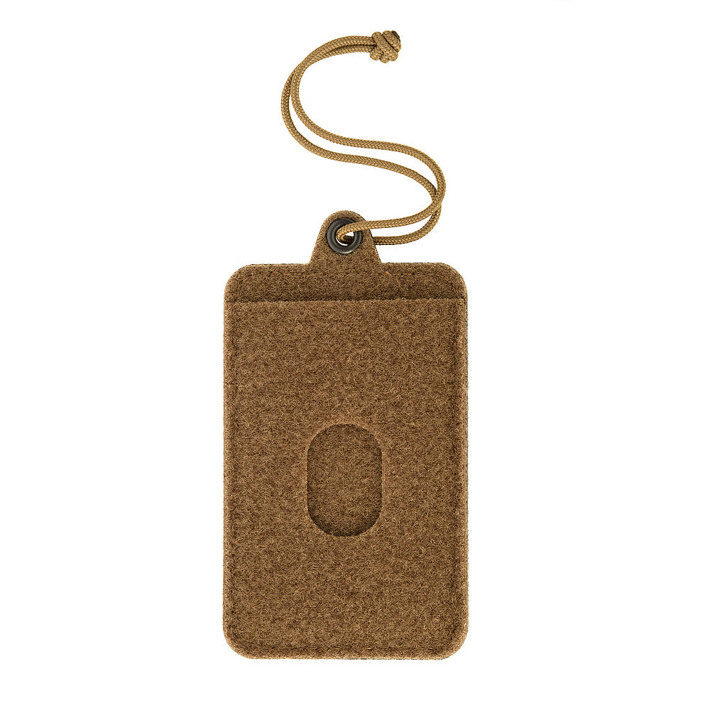 Suport Tactic ID M-Tac Coyote - Buzunar Plăcuță și Card Cheie