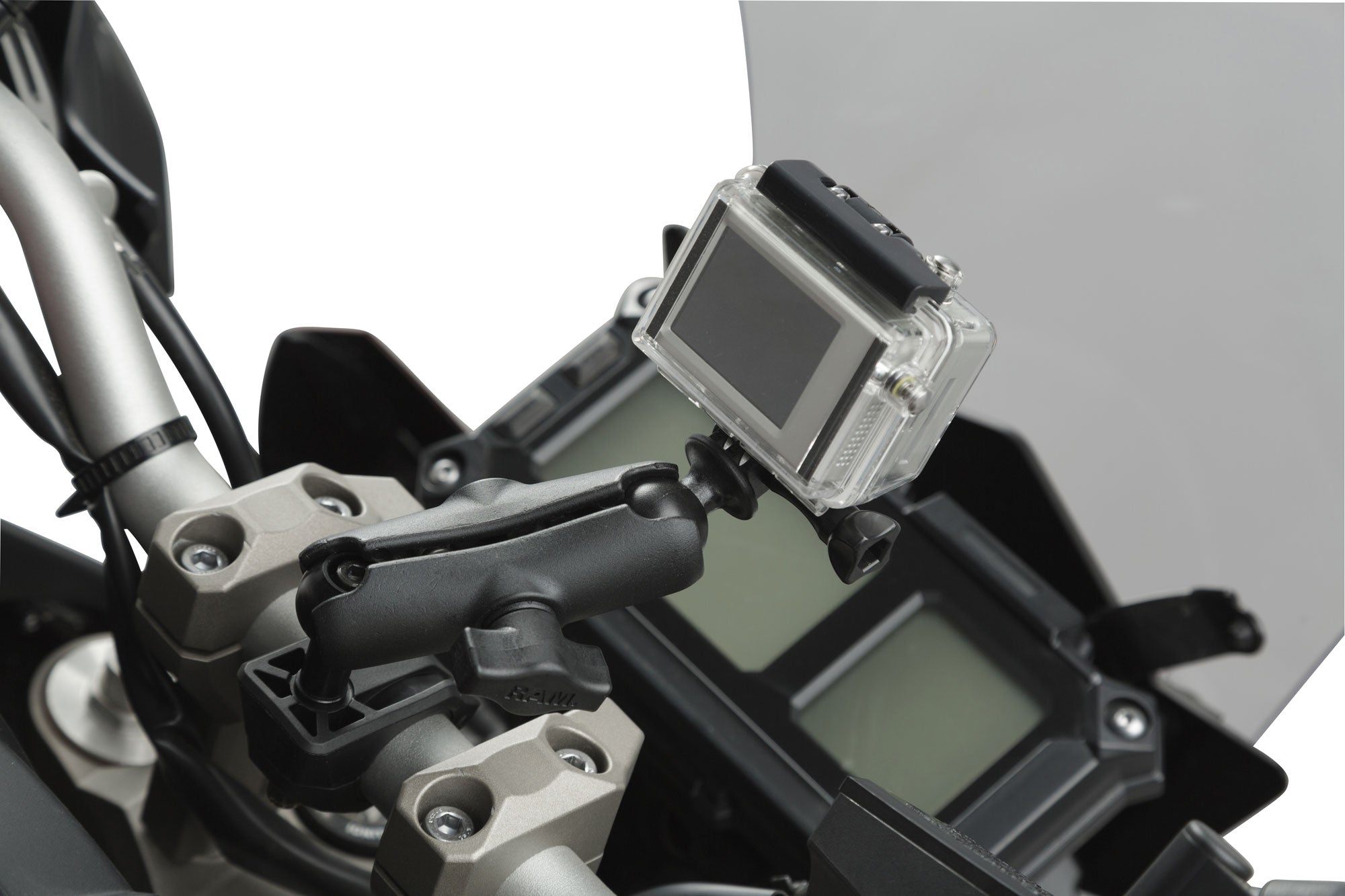 Suport Universal GoPro Louis - Versatilitate Maximă pentru Motocicliști