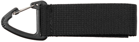 Suport Universal pentru curea și MOLLE Negru MFH - Sistem Velcro, Carabină Plastic