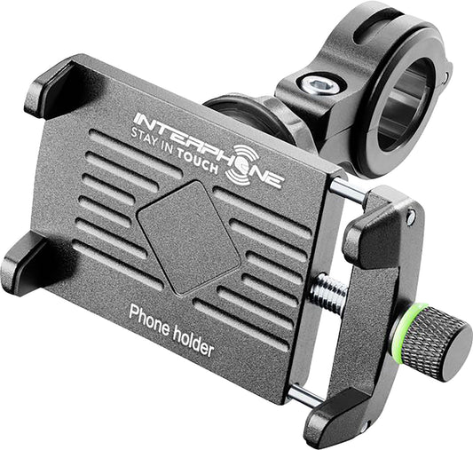 Suport Universal Telefon Moto Crab Evo Interphone - Aluminiu, Reglabil