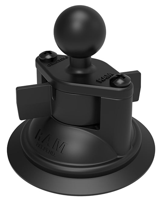 Suport Ventuză Twist-Lock RAM Mounts - Fixare Sigură Smartphone/GPS