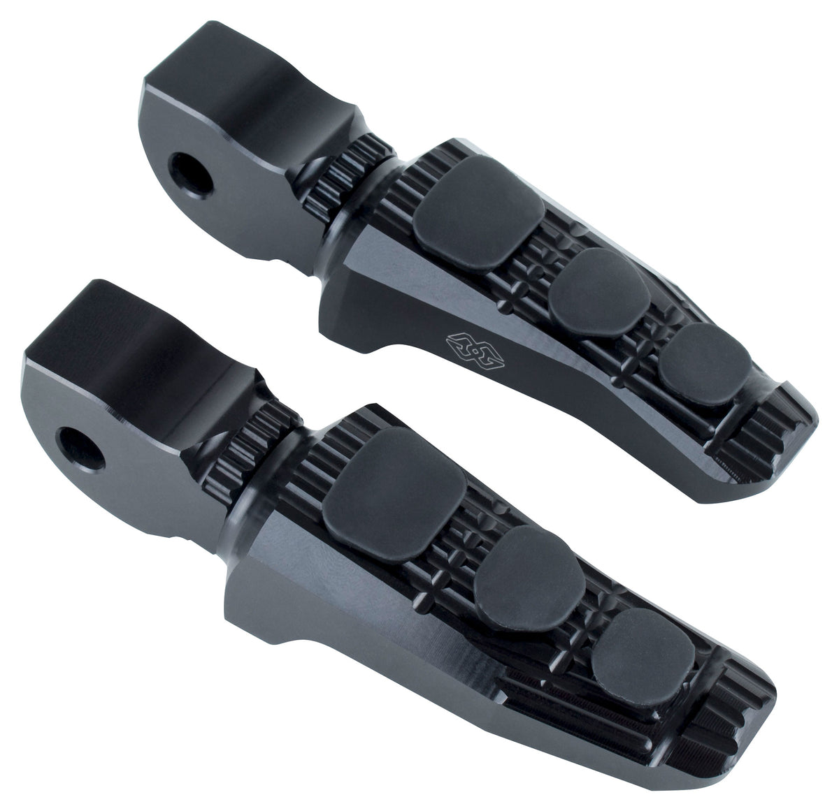 Suporturi Picioare Pasager Touring Sozius Gilles – Aluminiu, Lungime 80 mm - poza 1