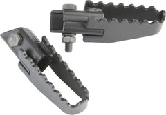Suporturi Picior Universal Louis - Cromate/Negru, Enduro/MX