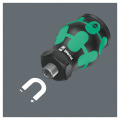 Șurubelniță cu Biți Kraftform Kompakt Stubby Magazin 3 Wera - Compactă și Ergonomică