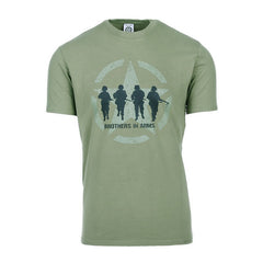 T-shirt Brothers in Arms Groen - Confort și Rezistență Avansată