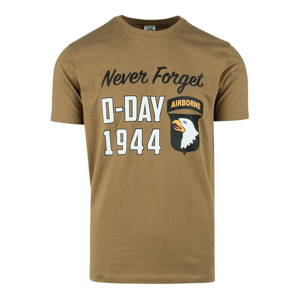 T-shirt D-Day 1944 Coyote Military-Shop.ro - Simbol Curaj, Confort Desăvârșit