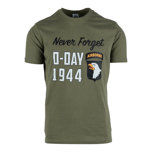 T-shirt D-Day 1944 Groen - Rezistență Legendară și Confort Tactic