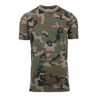 Tricou Fostee Camo US Woodland Van Os Imports – 95% Bumbac, 160 g/m²