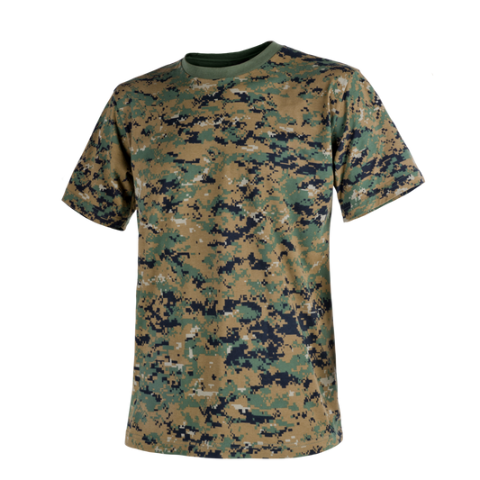 T-shirt Helikon-Tex Bumbac USMC Digital Woodland