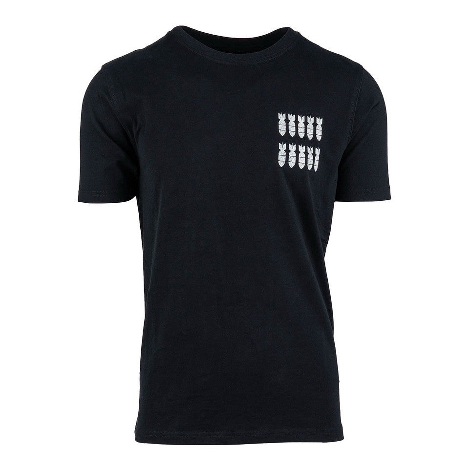 T-shirt Pin-up Lady Jane Negru - Stil Distinctiv și Confort Masculin