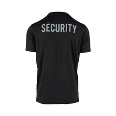 T-shirt Security V-logo Negru - Identitate Profesională, Confort Superior