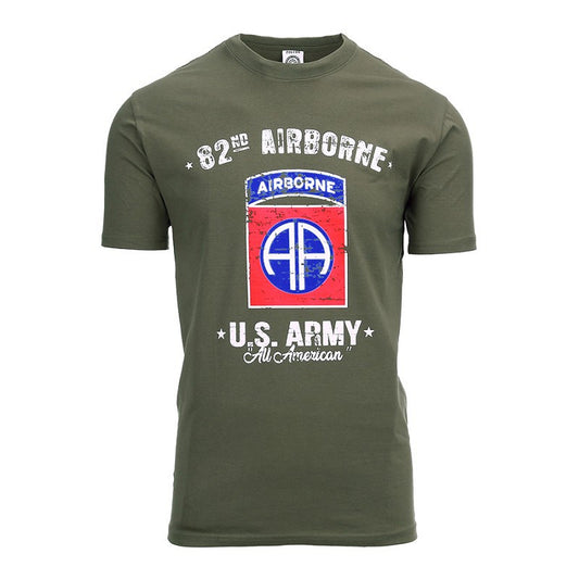 T-shirt U.S. Army 82nd Airborne Verde - Spirit Tactic și Confort Suprem