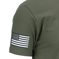 T-shirt USA 101st Airborne Verde Fostex® - Spiritul Eroilor Aeropurtați