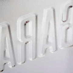Tablă decorativă BMW "Garage" - Design 3D, Oțel de calitate