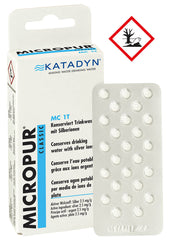 Tablete purificare apa Micropur MC 1T Katadyn - 100 Tablete, 1 pastilă/1L