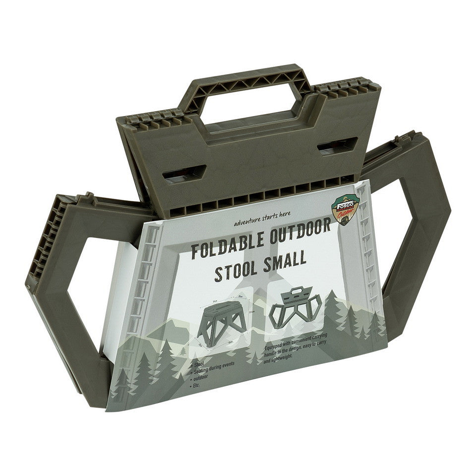 Taburet Pliabil Outdoor Mic Verde - Confort Portabil Oricând