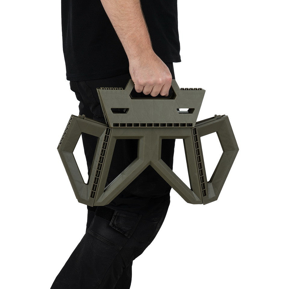 Taburet Pliabil Outdoor Mic Verde - Confort Portabil Oricând