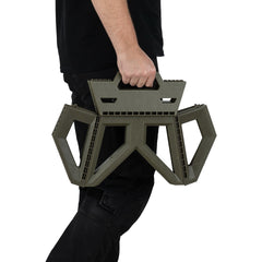 Taburet Pliabil Outdoor Mic Verde - Confort Portabil Oricând
