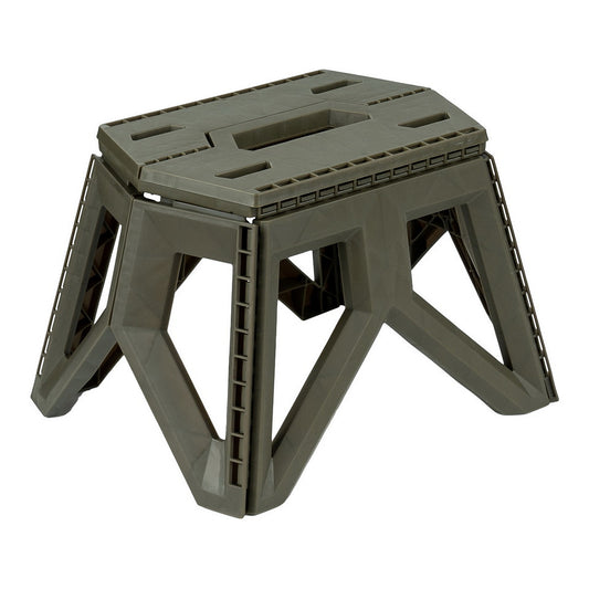 Taburet Pliabil Outdoor Mic Verde - Confort Portabil Oricând
