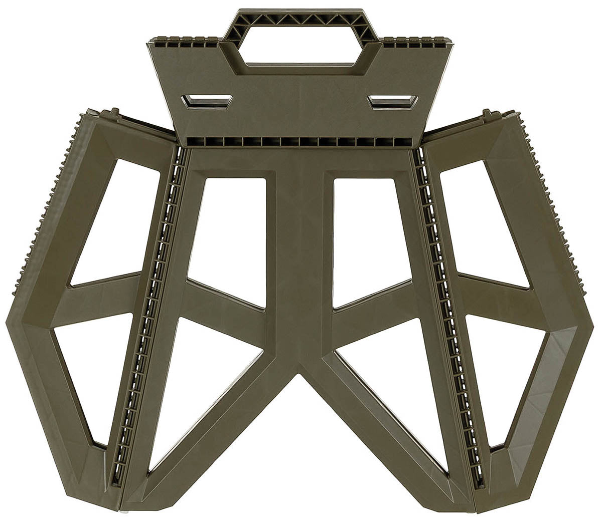 Taburet Pliant Camping Oliv FoxOutdoor - 40 cm, 100 kg