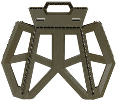 Taburet Pliant Camping Oliv FoxOutdoor - 40 cm, 100 kg