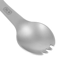 Tacâm Spork M-Tac cu Carabiner - Versatilitate Metalică