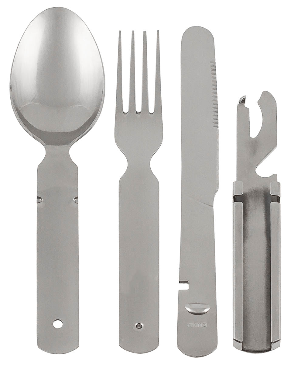 Tacâmuri BW, 4 piese, rezistente MFH - Inox 100%, 200g