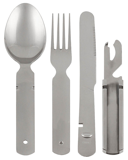 Tacâmuri BW, 4 piese, rezistente MFH - Inox 100%, 200g