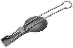 Tacâmuri Lingură pliantă titan Inox FoxOutdoor - Ultraușoară, Durabilă
