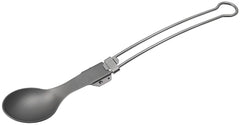 Tacâmuri Lingură pliantă titan Inox FoxOutdoor - Ultraușoară, Durabilă