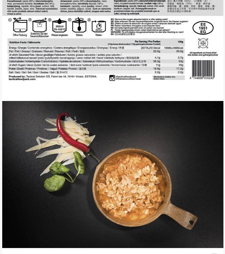 Tactic Foodpack® Fulgi De Paste Cu Ton