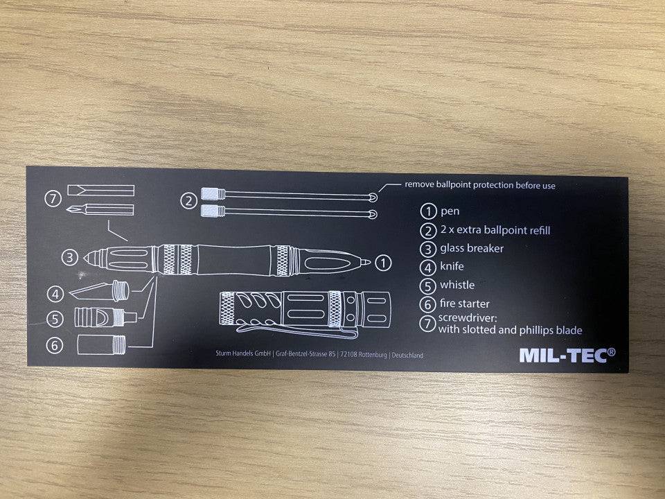 Tactical Pen Black Cobra