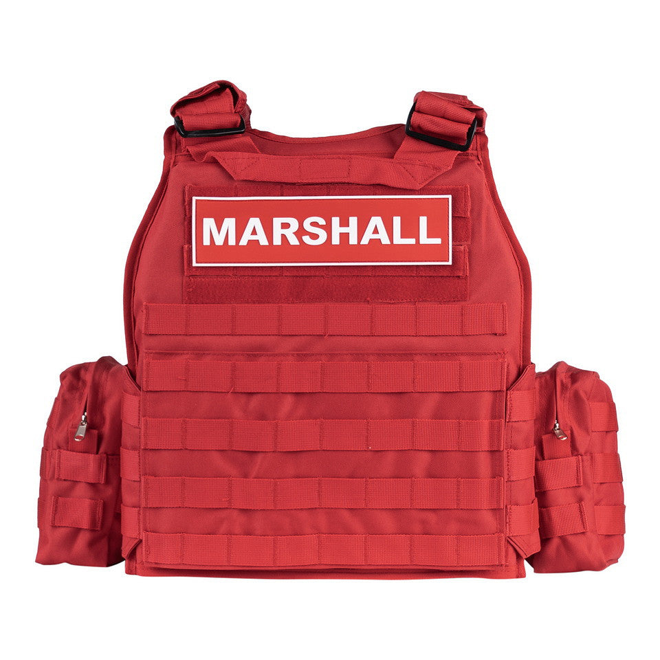 Tactical Vest Marshall Roșu - Adaptabilitate Maximă & Control Total