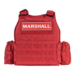 Tactical Vest Marshall Roșu - Adaptabilitate Maximă & Control Total