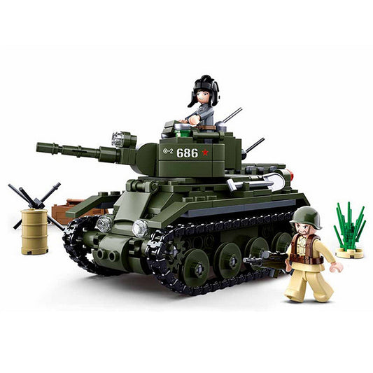 Tanc Constructie Sluban M38-B0686 WWII Allied Cavalry - Experienta Tactica