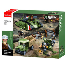 Tanc de Construcție Sluban Army aanvallende tank WWII - Dominație Strategică