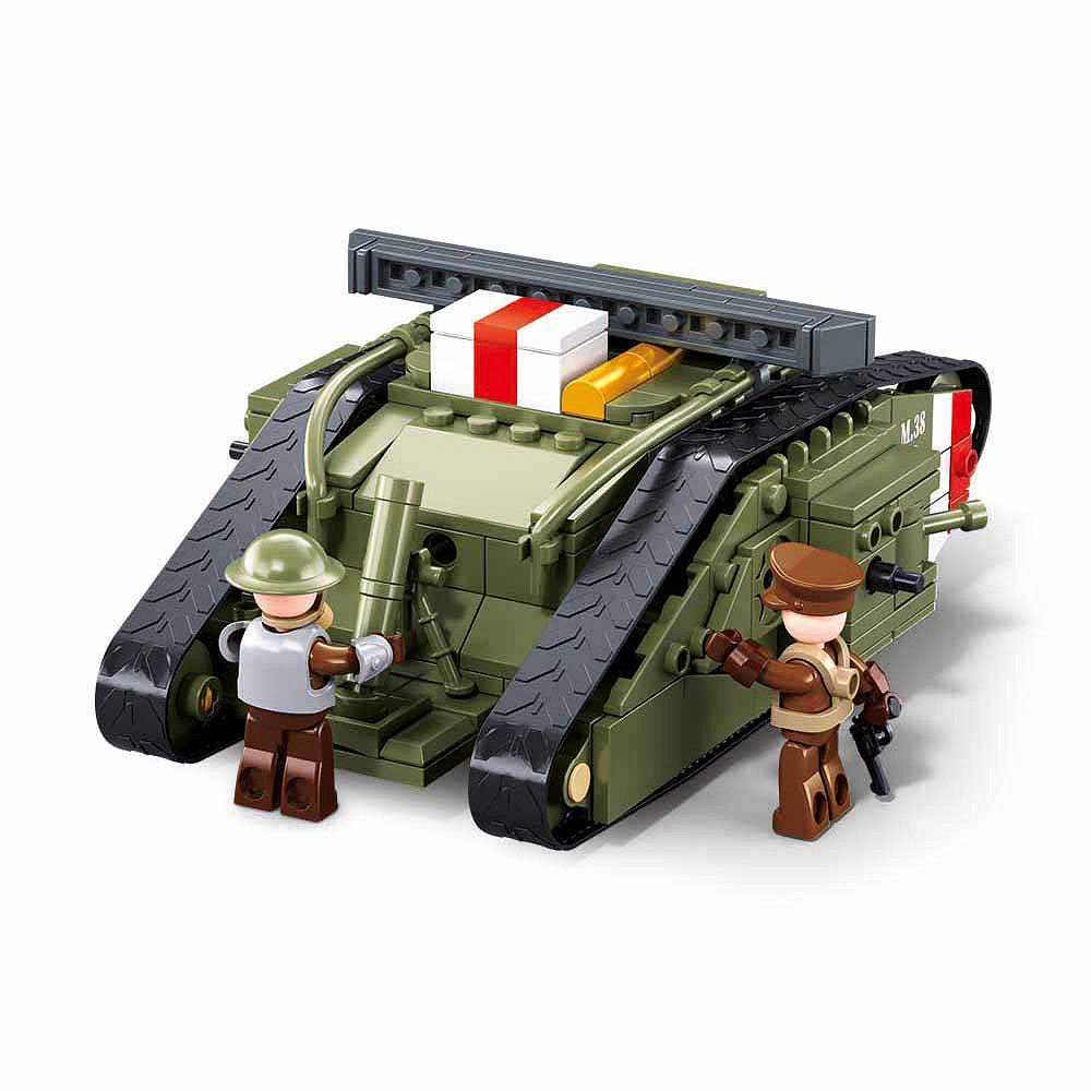 Tanc de Construcție Sluban Army aanvallende tank WWII - Dominație Strategică