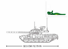 Tanc RC Constructibil Sluban Army M38-B0850 - Domină Câmpul de Luptă