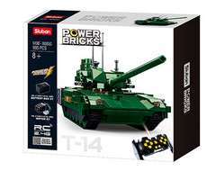 Tanc RC Constructibil Sluban Army M38-B0850 - Domină Câmpul de Luptă