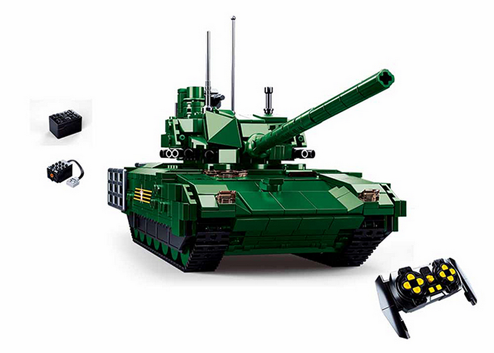 Tanc RC Constructibil Sluban Army M38-B0850 - Domină Câmpul de Luptă