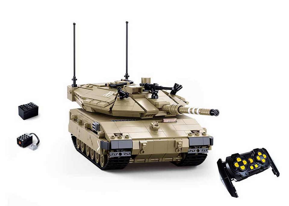Tanc RC Sluban MK4 RC gevechts tank M38-B1022 #17001 - Domina Câmpul de Bătălie