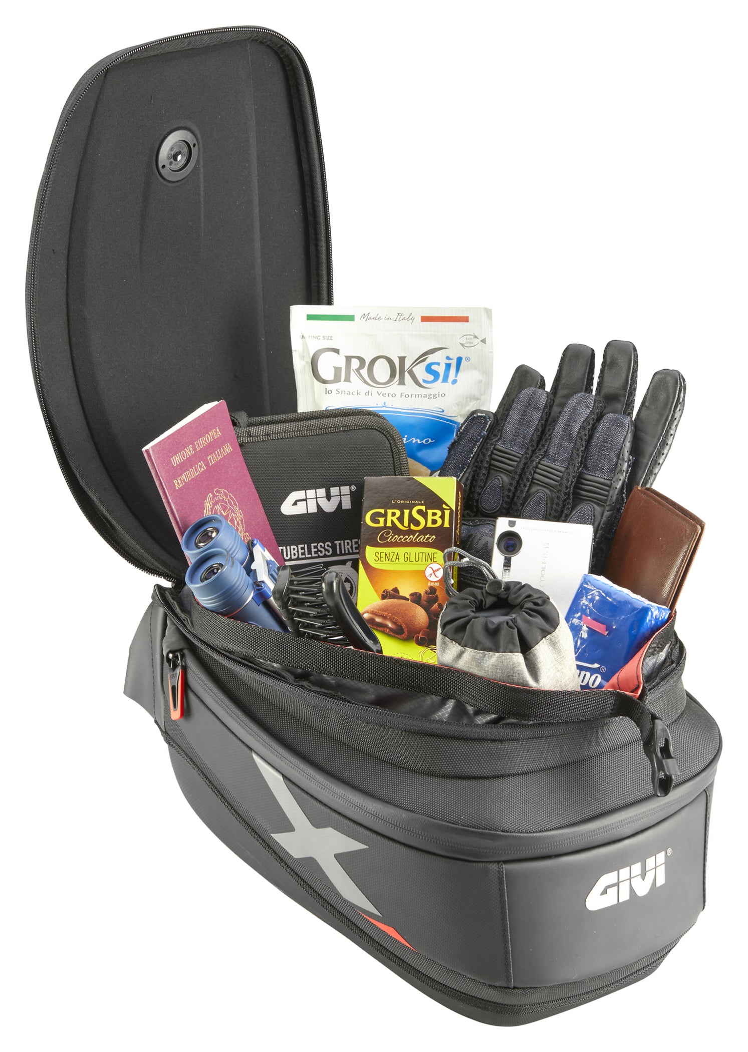 Tankrucksack Givi X-Line XL06B - 15-20L, TANKLOCK, Husa Ploaie