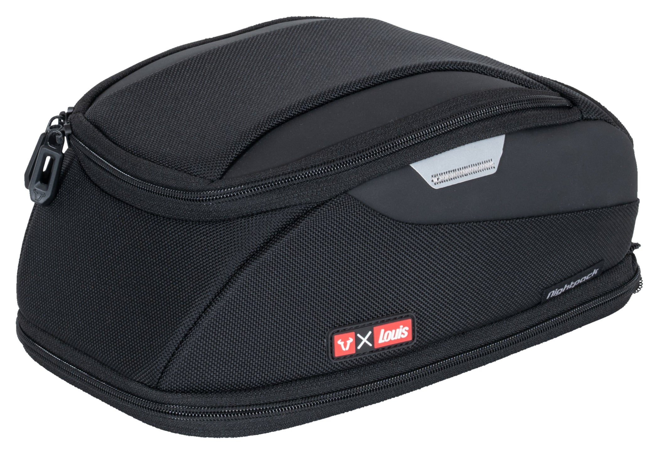 Tankrucksack Louis Nightpack SW-Motech - Volum Extensibil, Montaj Rapid