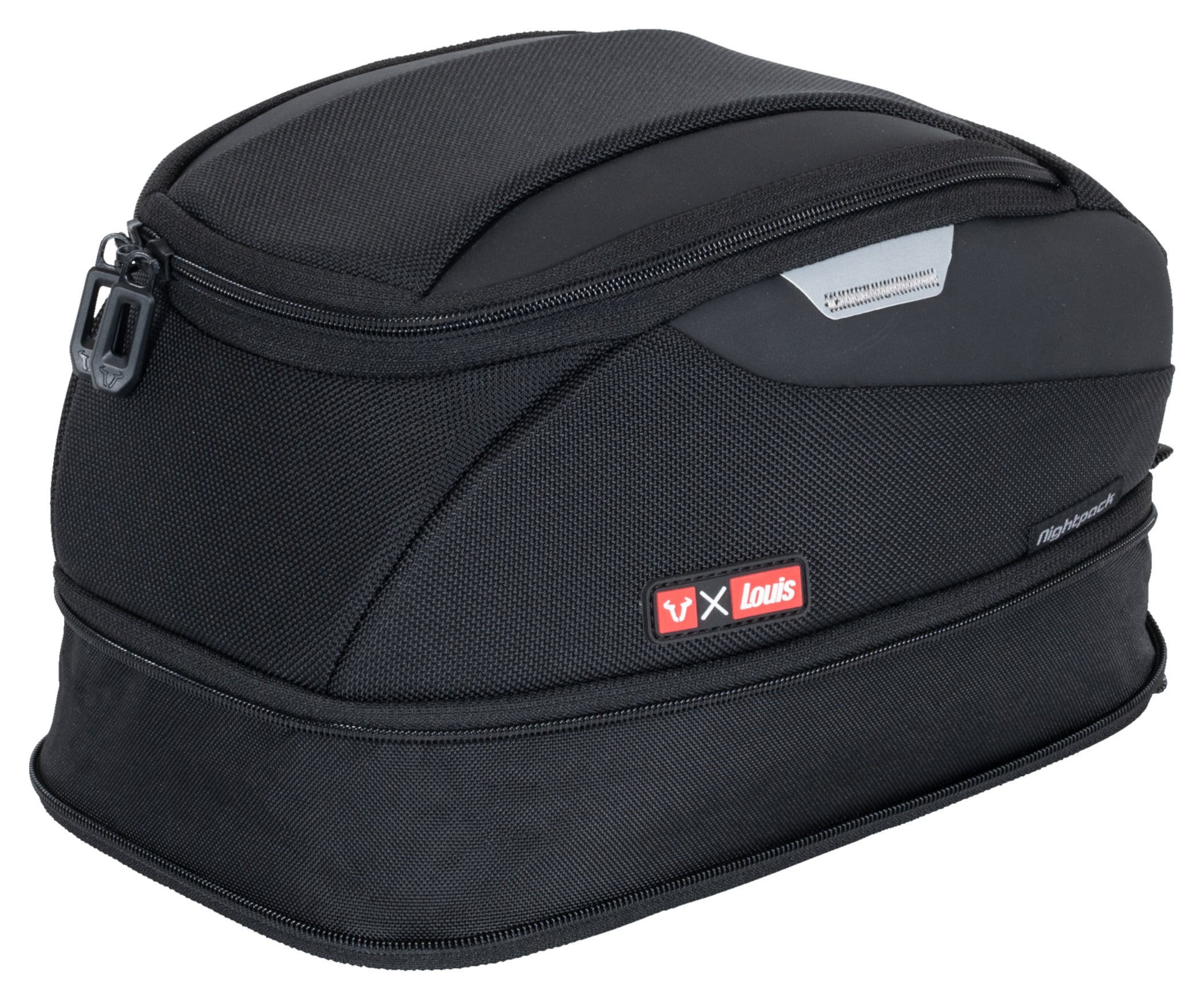 Tankrucksack Louis Nightpack SW-Motech - Volum Extensibil, Montaj Rapid