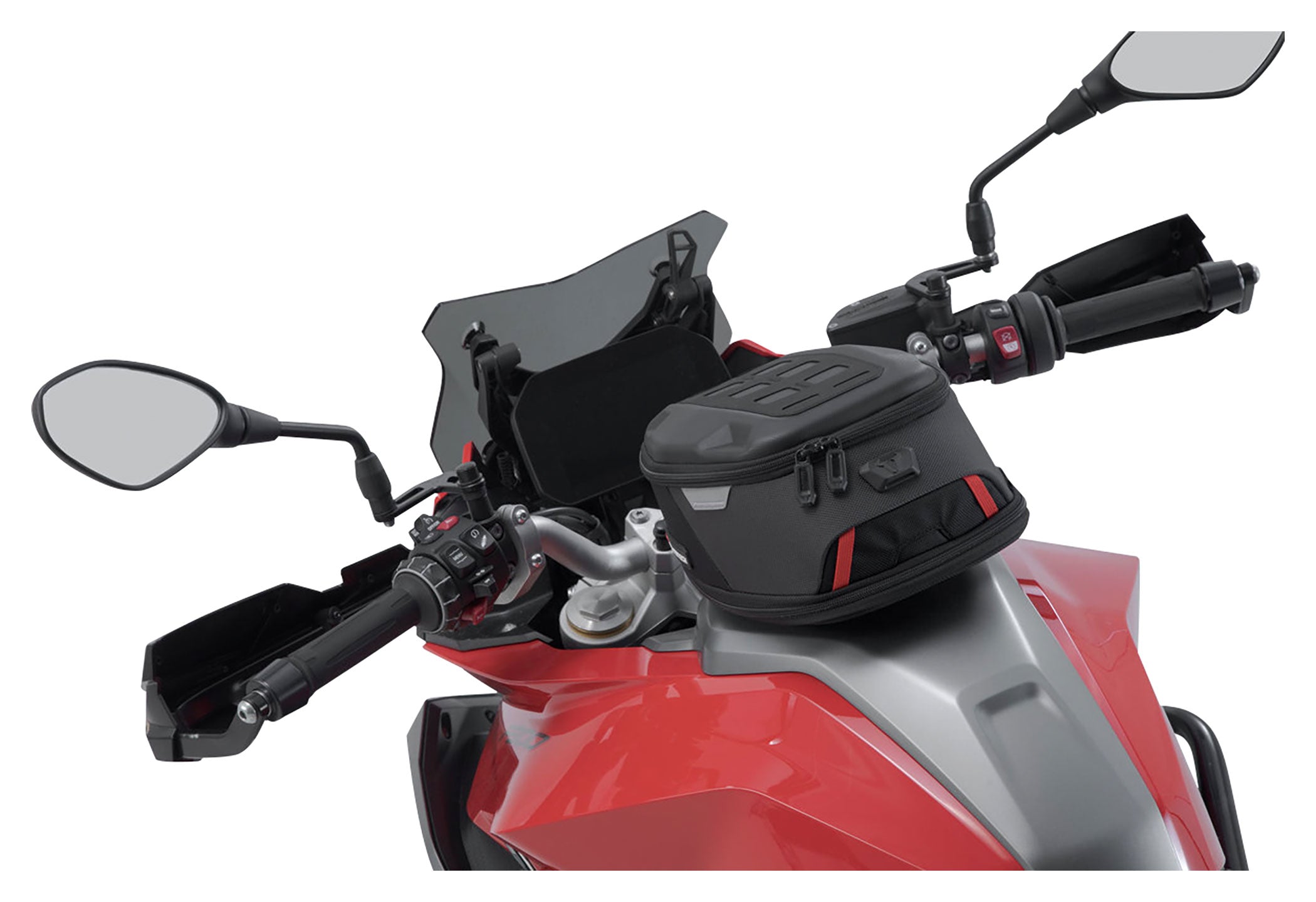 Tankrucksack PRO Daypack SW-Motech - Extensibil 5-8L, Fixare Magnetică