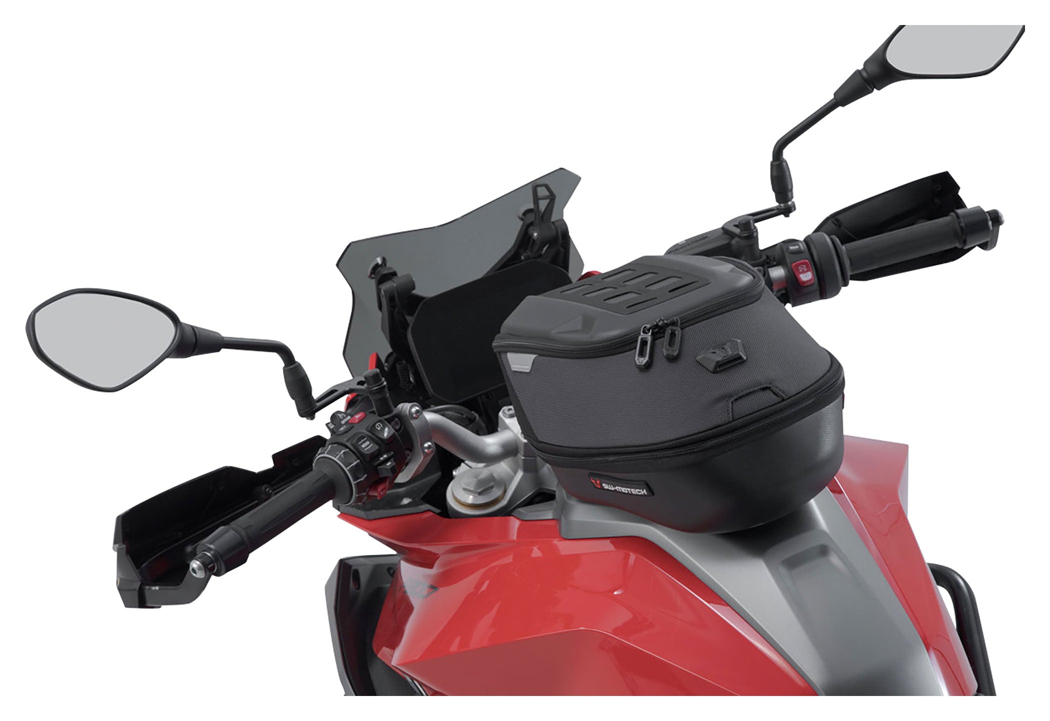 Tankrucksack PRO Engage SW-Motech - Extensibil 7-10L, Fixare Magnetică